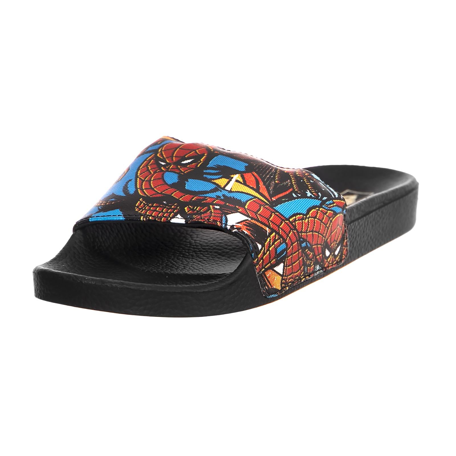 MN SLIDE-ON (Marvel) Spiderman/Black V004KI9H7  VANS 