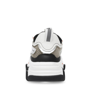 Possession Gry / Wht - Scarpe Stringate Profilo Basso Donna Grigie / Bianche SMPPOSSESSION-GRYWHT  STEVE MADDEN 