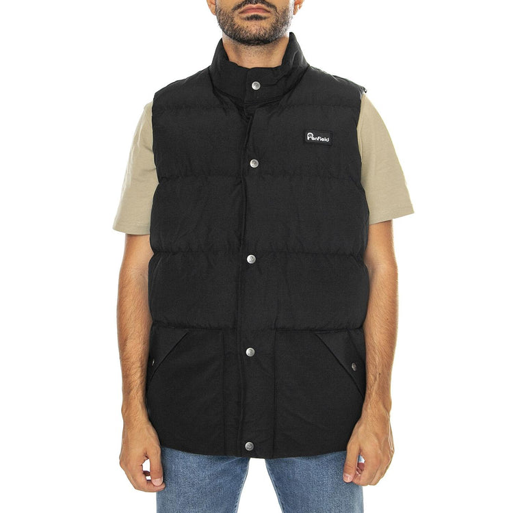 Outback Vest Black - Giacca Smanicata Uomo Nera PFD0256-023  PENFIELD 