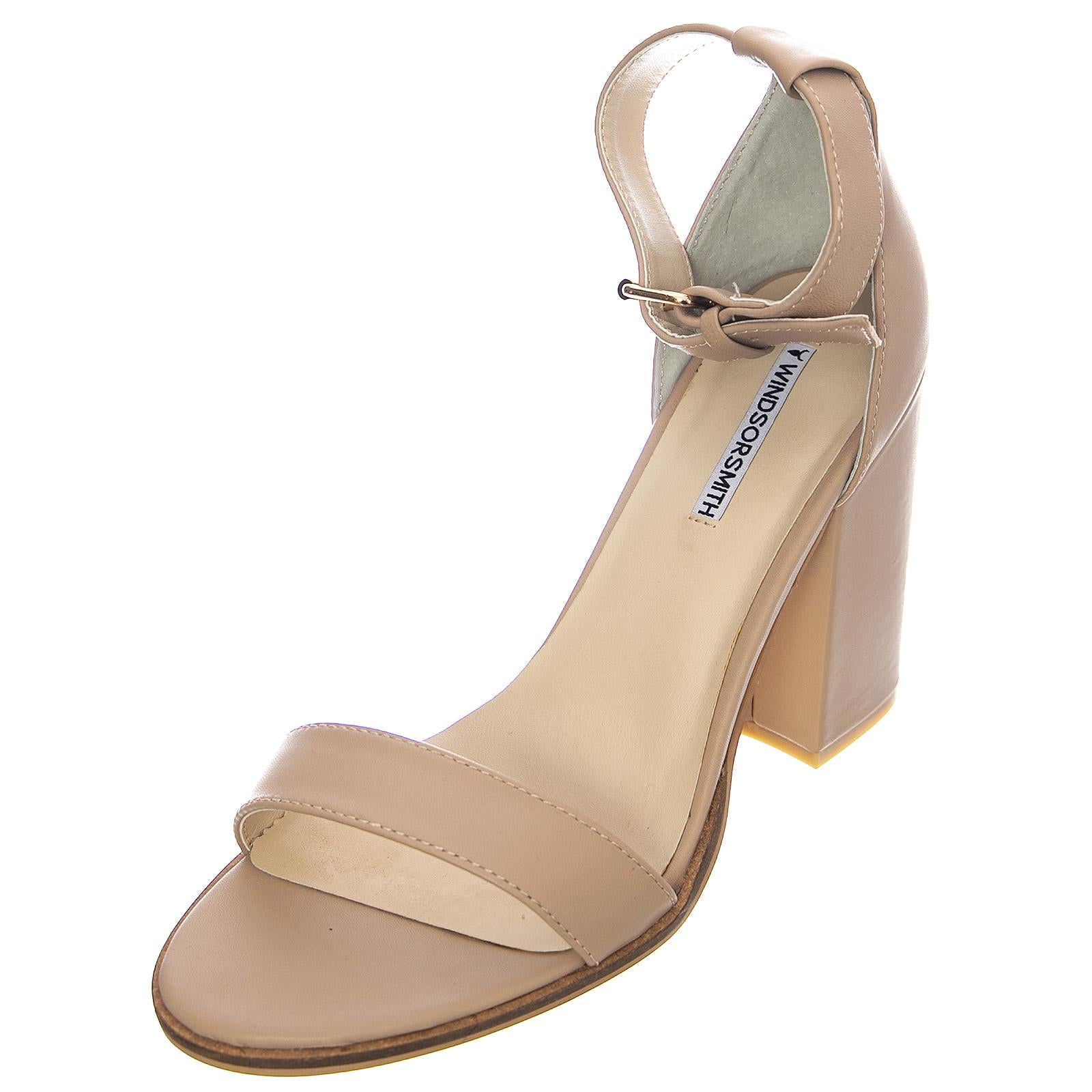 Alexis Nougat - Golden Beige - Sandali Donna Beige WSSALEXIS-NOUGAT  WINDSOR SMITH 