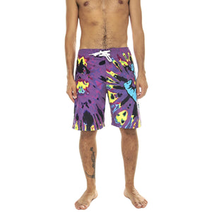 Screaming Hand Purple/Yellow/Black Tie Dye - Costume da Bagno Uomo Multicolore SCA-SHR-5092  SANTA CRUZ 
