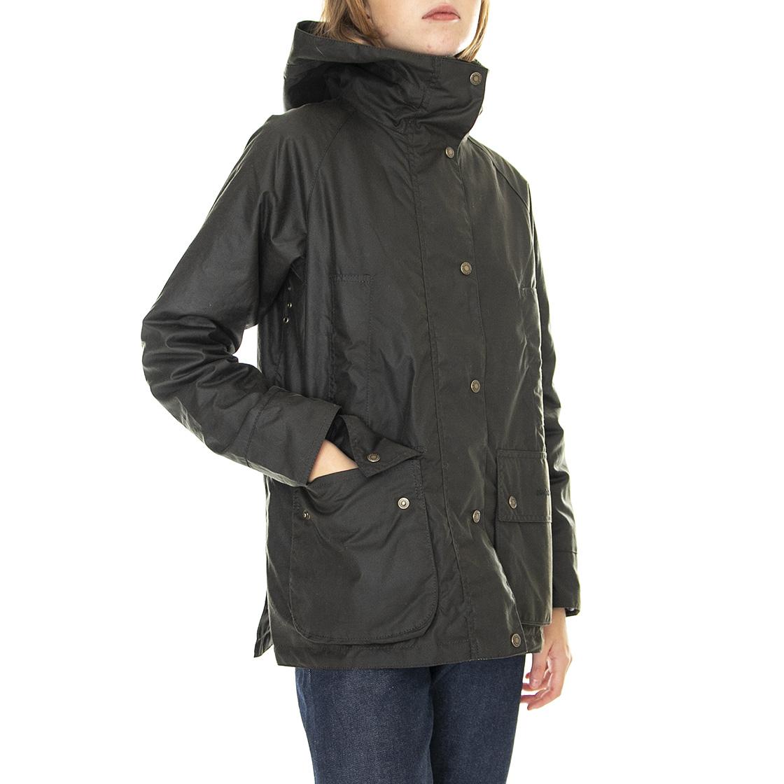 Arley Wax Olive - Giacca Invernale Donna Marrone 222MLWX1260-OL71  BARBOUR 