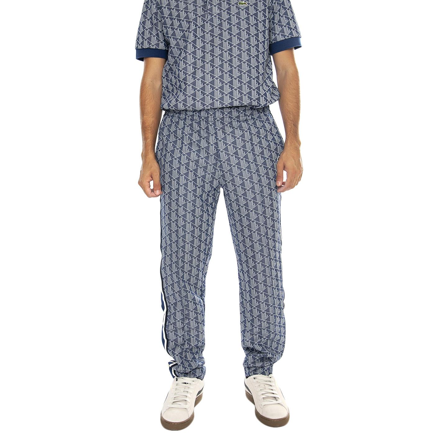 Pant Tuta XH1440-QIE - Pantaloni Uomo Blu XH1440-QIE  LACOSTE 