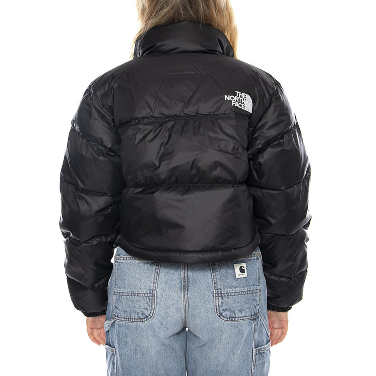 W Nuptse Short Jacket -- Giacca Donna Nera NF0A5GGE GOG1 THE NORTH FACE 