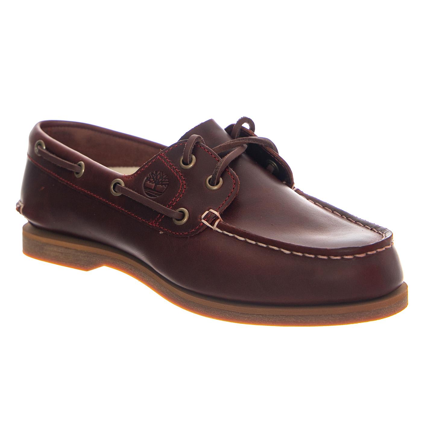 CLAS Boat Shoe BUR F Grain - Scarpe Donna Marroni TB0A2Q9X EIW1 TIMBERLAND 