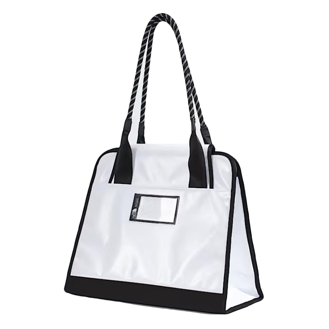Base Camp Tote Bag - Borsa Shopping Bag Bianca NF0A8C02LA91  THE NORTH FACE 