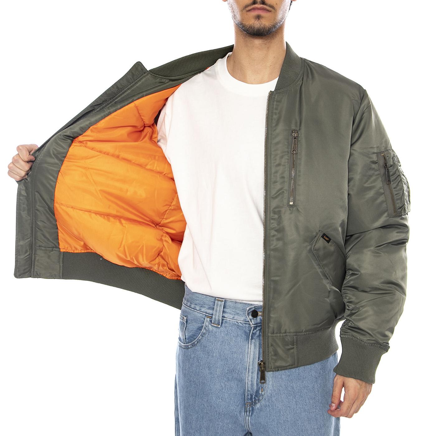 Bomber Jacket Oak Moss - Giacca Uomo Verde 112371315  LEE 
