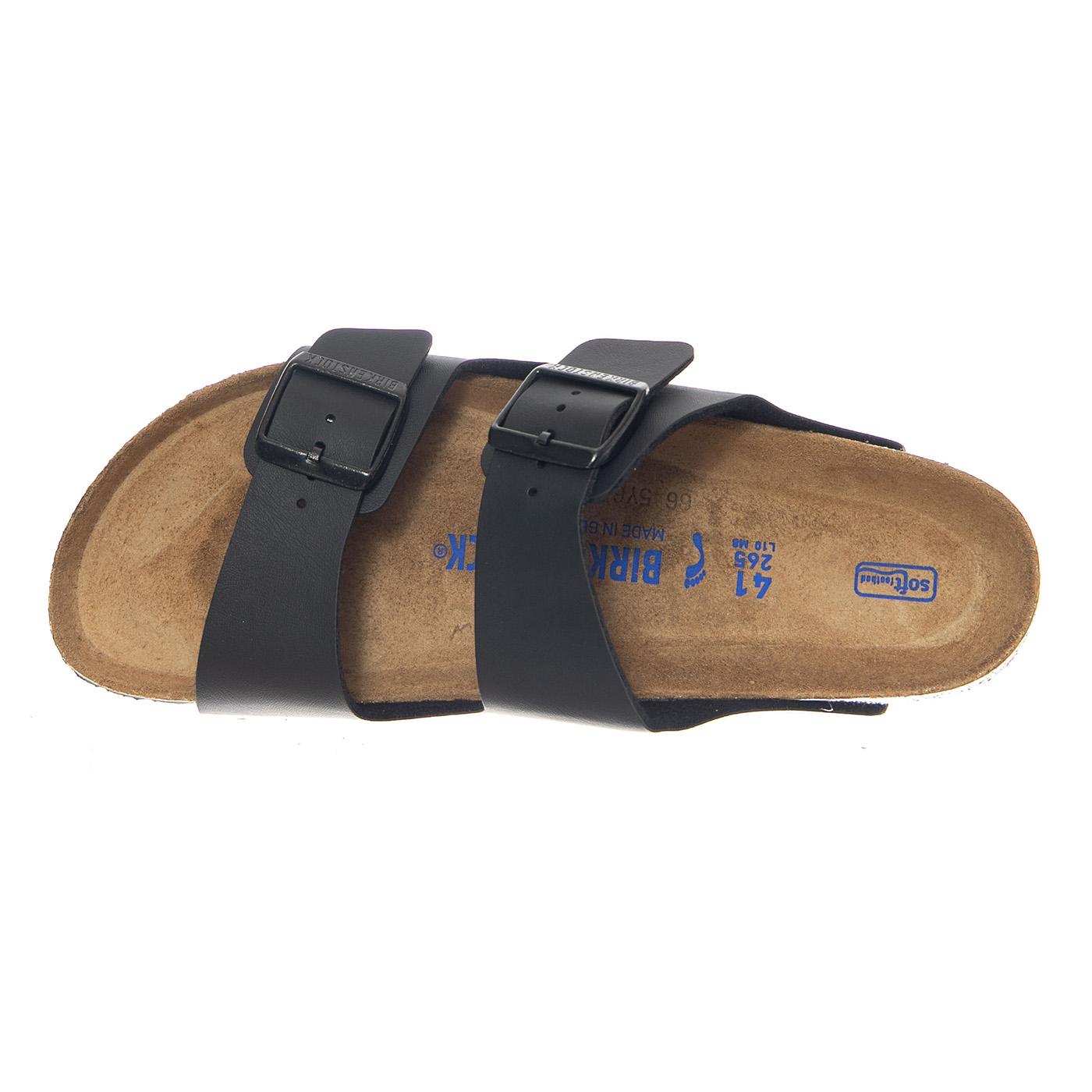 Arizona SFB Birko Flor Narrow Fit Black - Sandali Uomo / Donna Neri 551253 BLK BIRKENSTOCK 