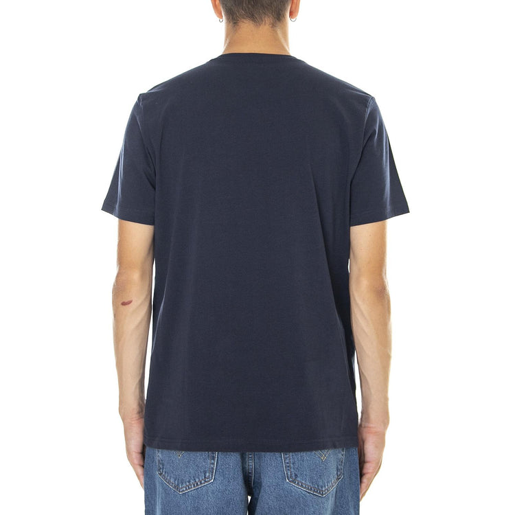 Patch Logo - Maglietta Girocollo Uomo Blu L60UFQ35  LEE 