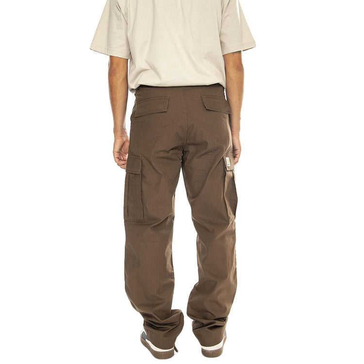 Regular Cargo Pant Chocolate rinsed - Pantaloni Uomo Marroni I032467.2Y02  CARHARTT WIP 