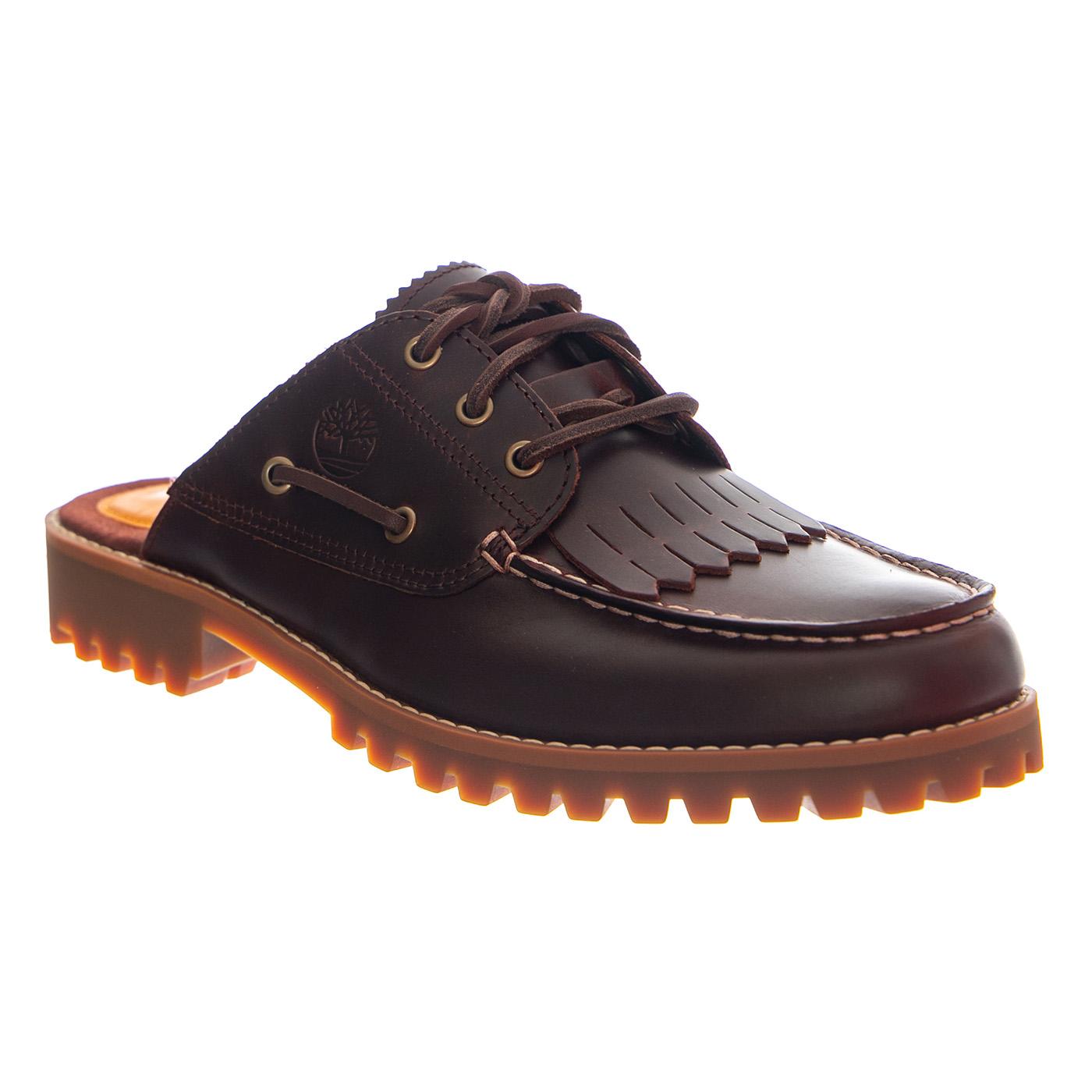 AUTH Mule Shoe BUR F Grain - Sandali Donna Bordeaux TB0A4198 EIW1 TIMBERLAND 