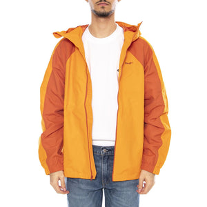 HUF Set Shell Jacket -- Giacca con Cappuccio Uomo Arancione JK00389 ORG HUF 