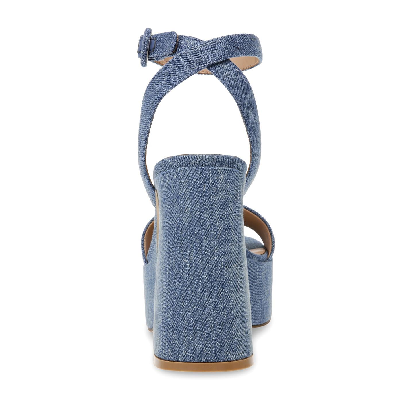 Paysin Blue Denim Fabric - Sandali Donna Denim Jeans Blu SMSPAYSIN-BLU  STEVE MADDEN 