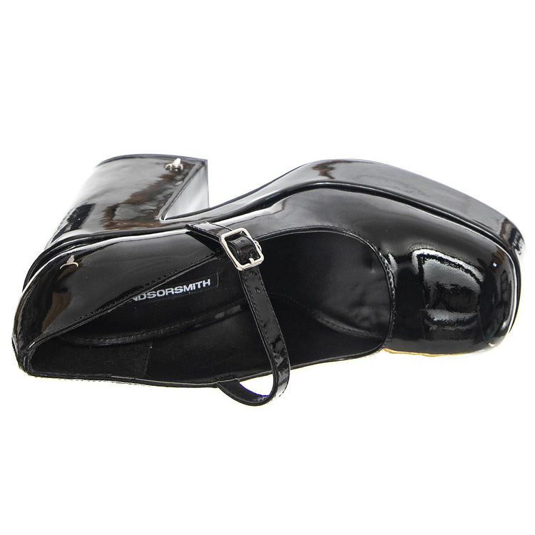 W' Kisses Patent Black - Scarpe Donna Nere KISSPAT-BLK  WINDSOR SMITH 