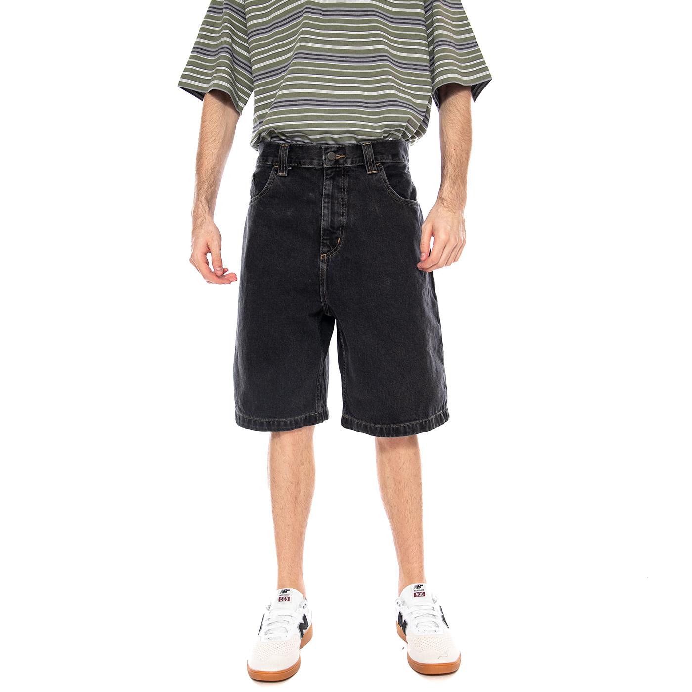 Brandon Short Black - Bermuda Uomo Neri I037161 8906 CARHARTT WIP 