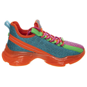 Max-Amaze Fus Multi - Scarpe Stringate Profilo Basso Donna Multicolore SMPMAX-AMAZE-FUS  STEVE MADDEN 