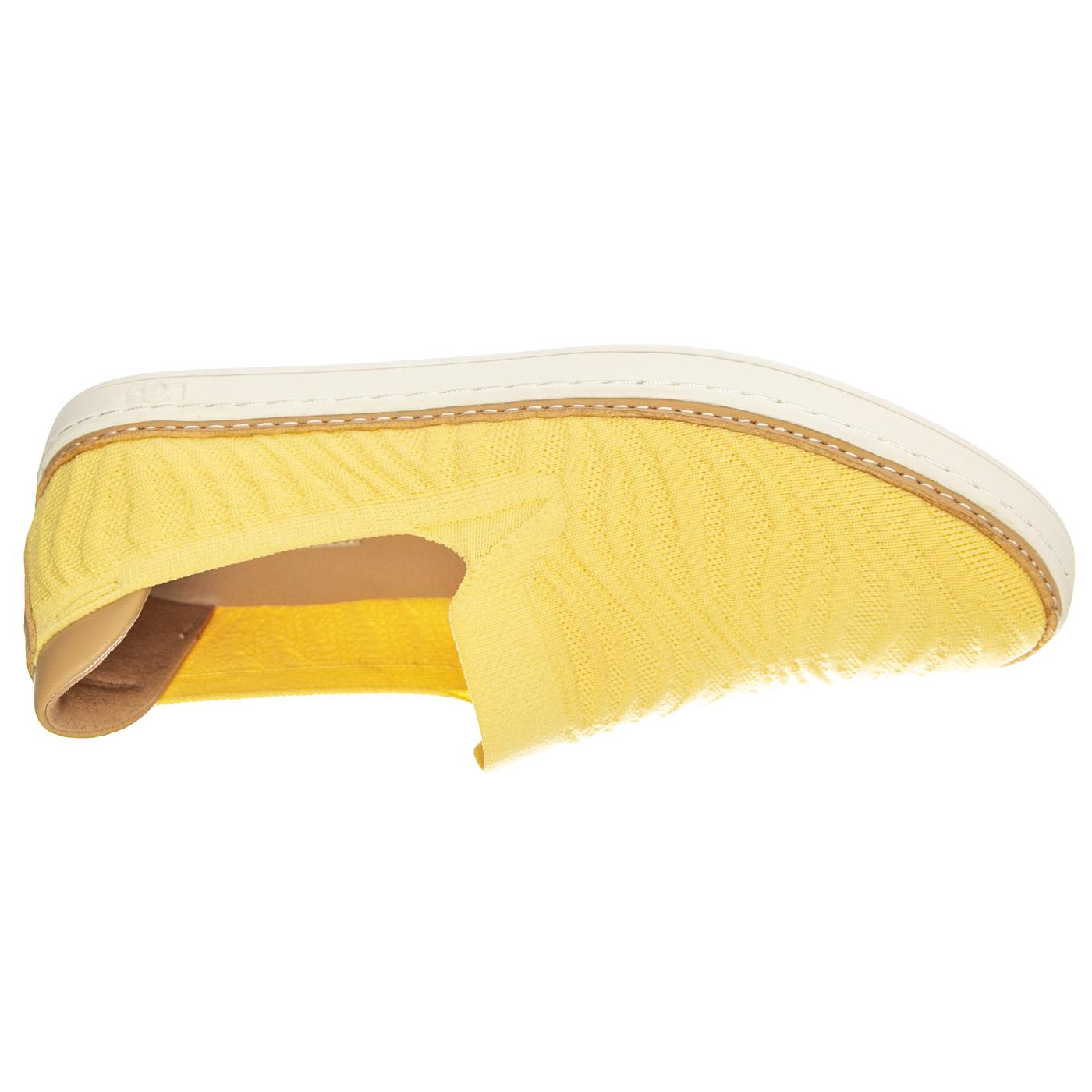 Sammy Wawy Banana Pudding Knit - Scarpe Slip-On Profilo Basso Donna Gialle UGSSAMWBPKT1125017W  UGG 