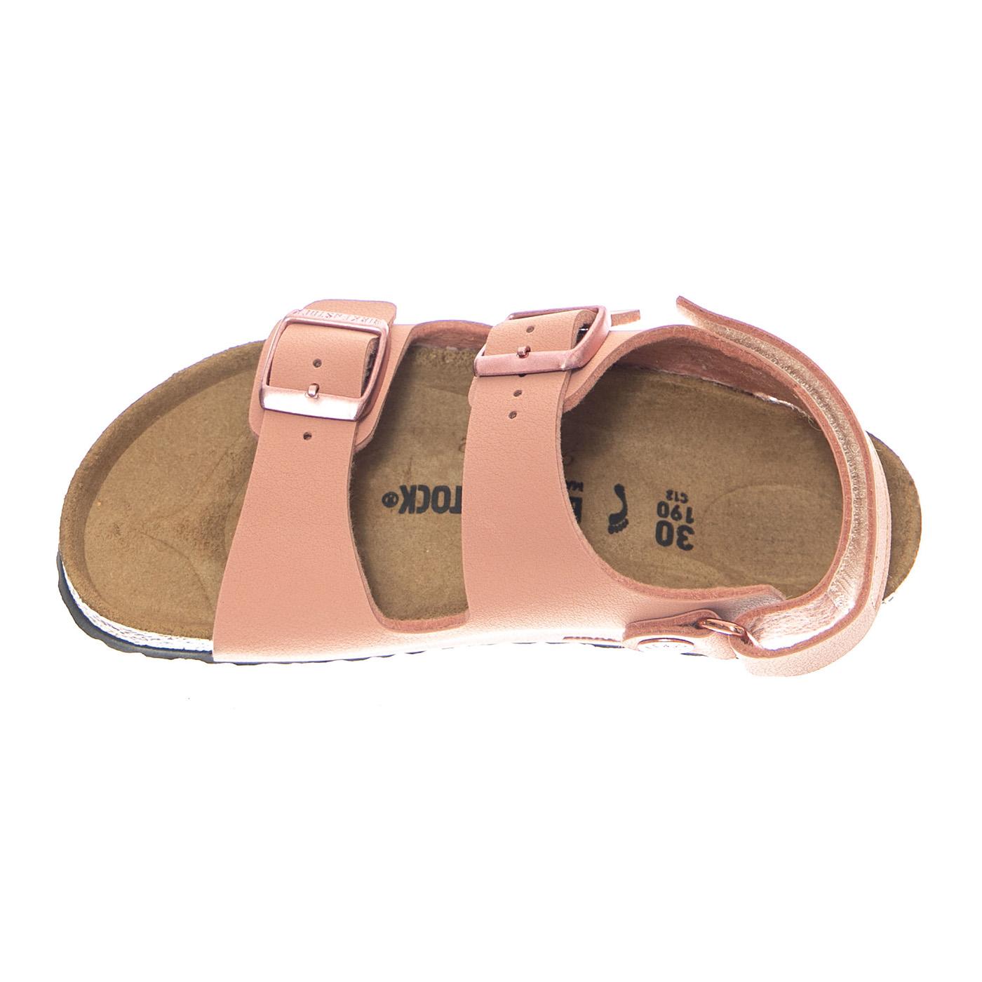 Milano HL Kids Birkibuc Narrow Fit Pink Clay - Sandali Bambino Rosa 1029519 PCY BIRKENSTOCK 