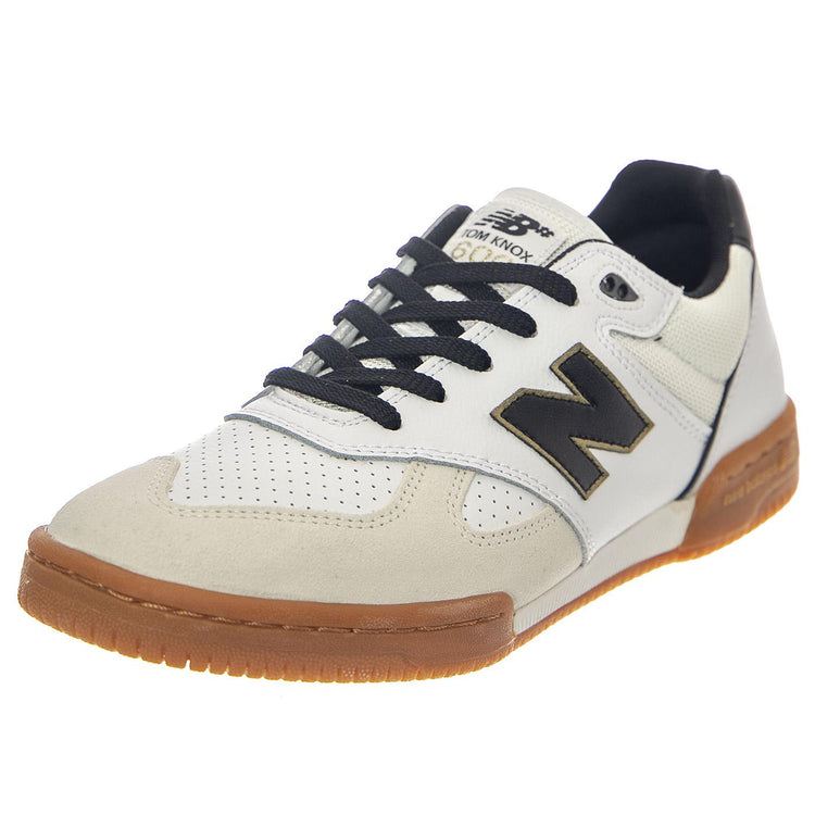 Numeric Skateboarding White Leather/Textile - Scarpe Profilo Basso Uomo Bianche NM600WTA  NEW BALANCE 