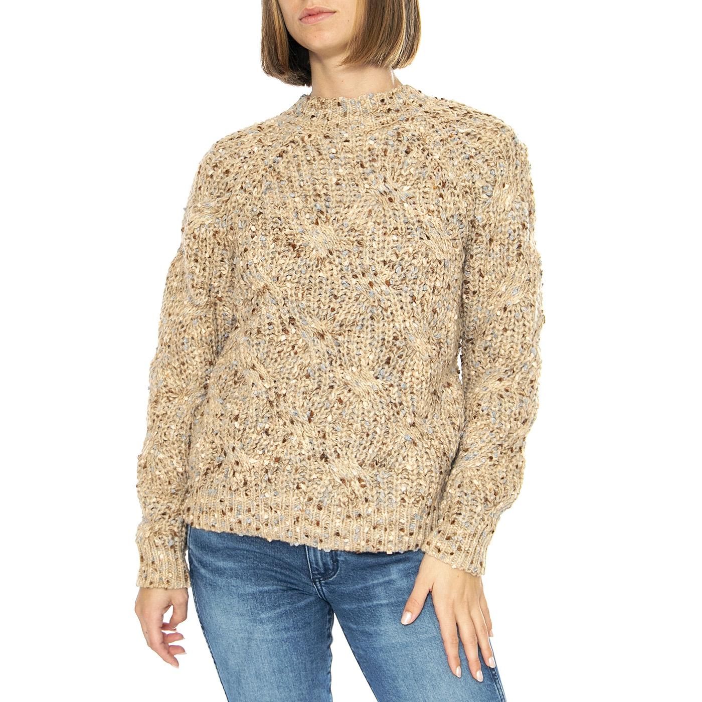 Jersey Arena - Maglione Donna Beige 15020017  MD'M 