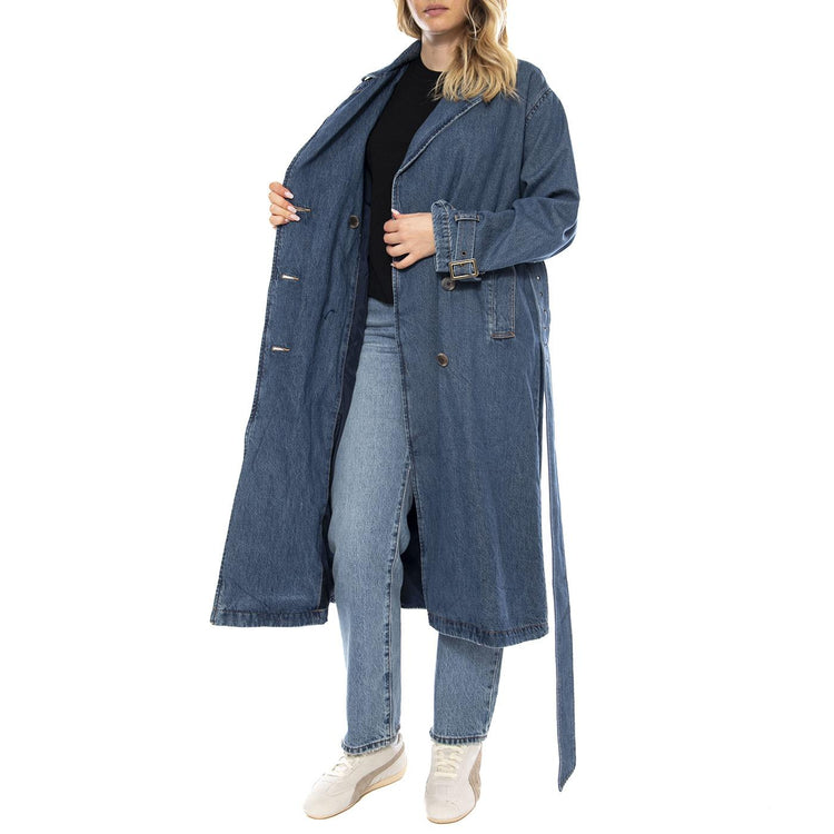 Levi's® Spade Women's Denim Trench Coat -- Cappotto Donna Blu A8976-0001 . LEVIS 