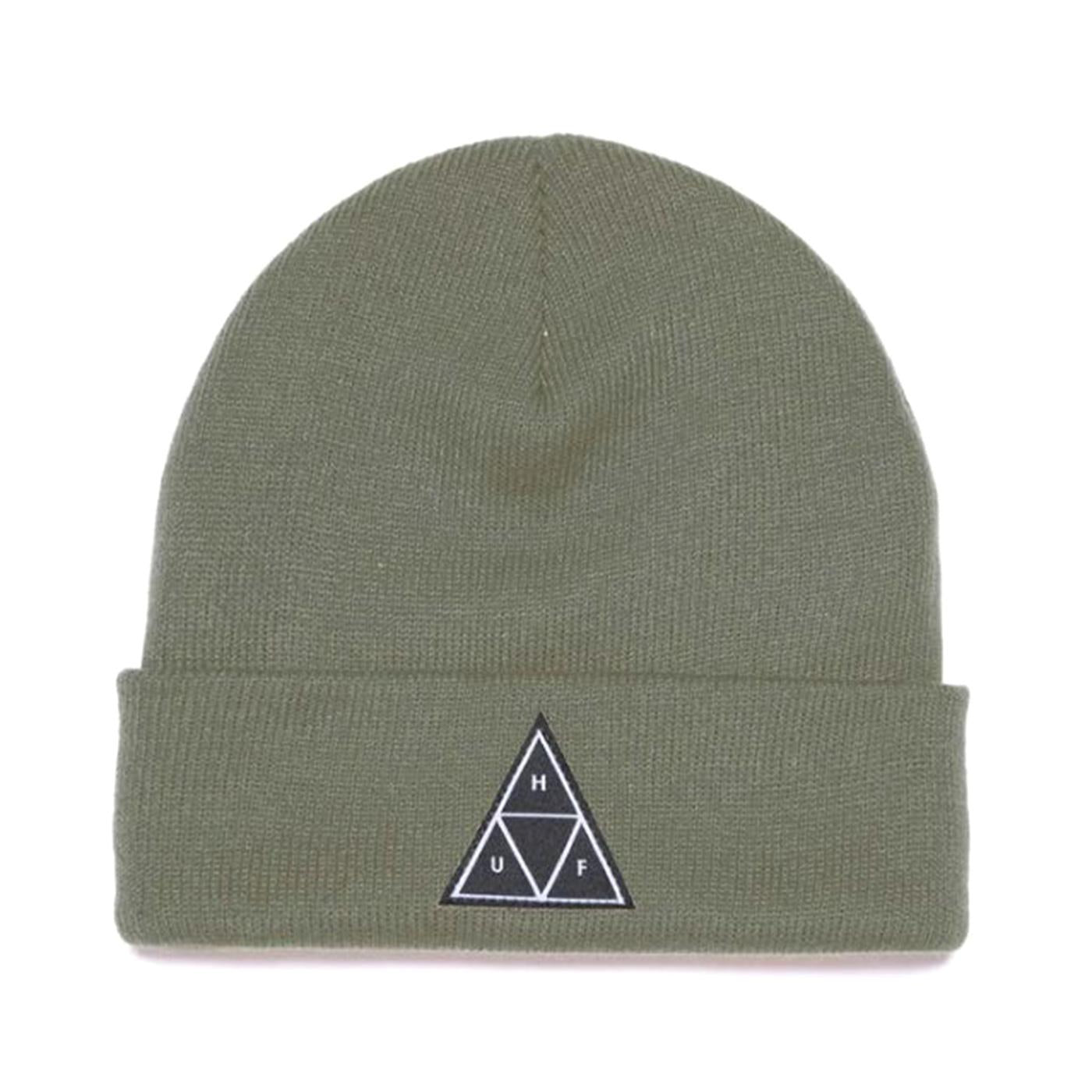 Essentials TT Beanie Olive - Cappellino a Cuffia Verde BN00089-OLIVE  HUF 