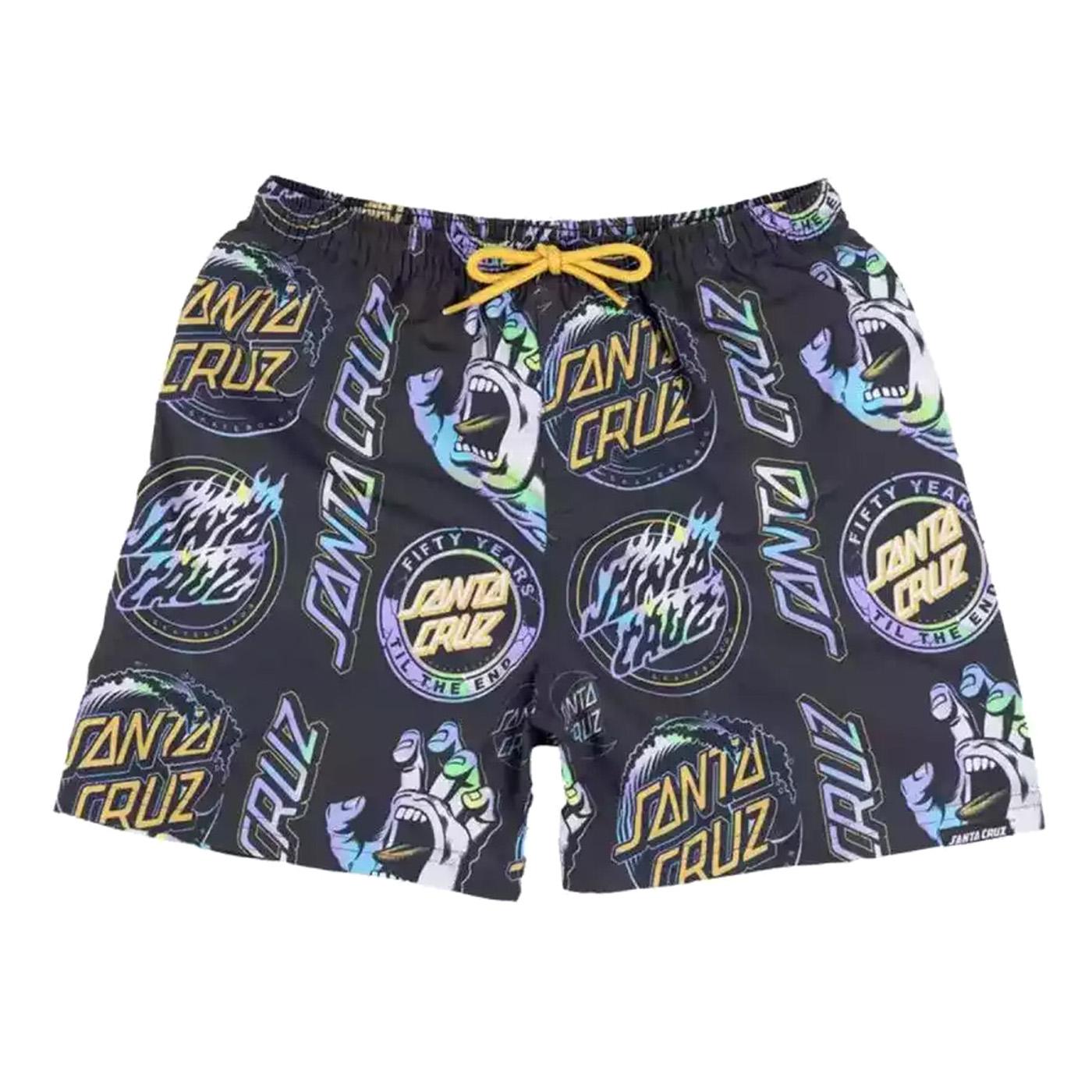 Youth Holo Swimshort12 - Costume da Bagno Bambino Multicolore Youth Holo Swimshort12  SANTA CRUZ 