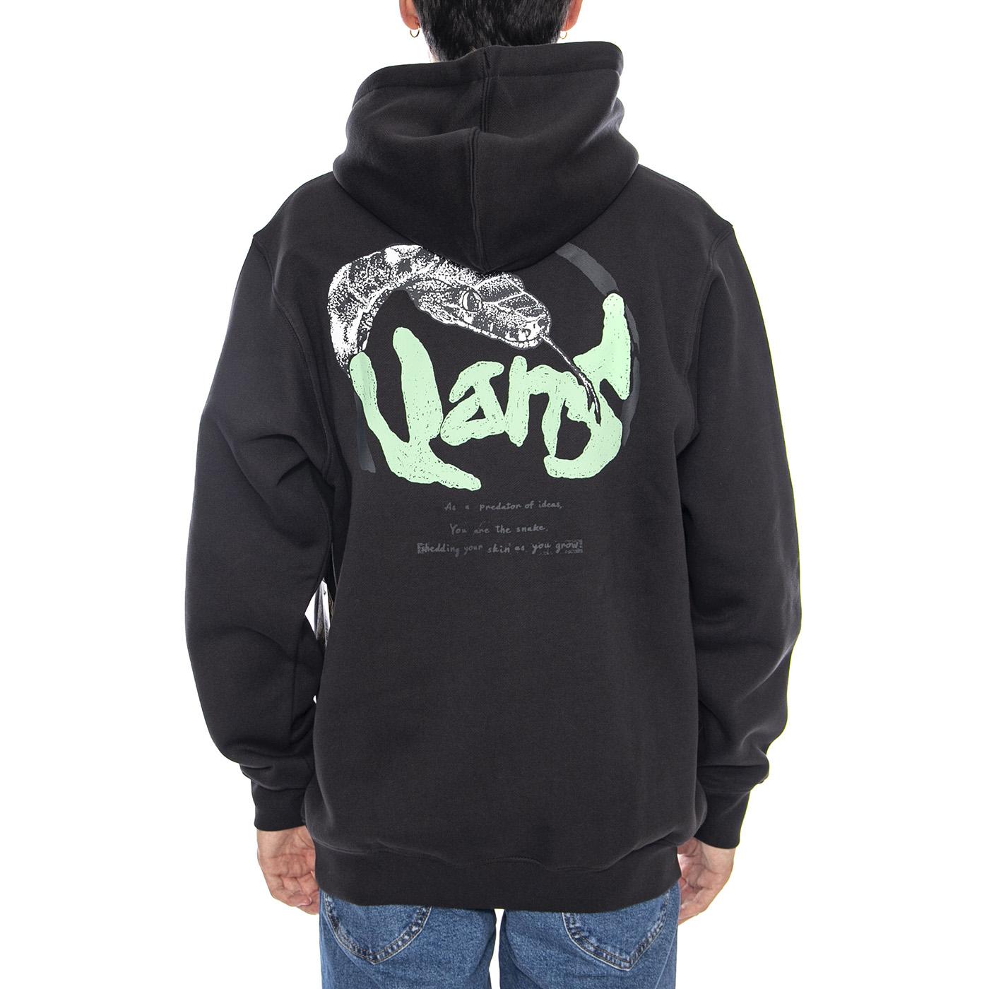 Evolve PO Hoodie Black -- Felpa con Cappuccio Nera VN000RG2 BLK1 VANS 