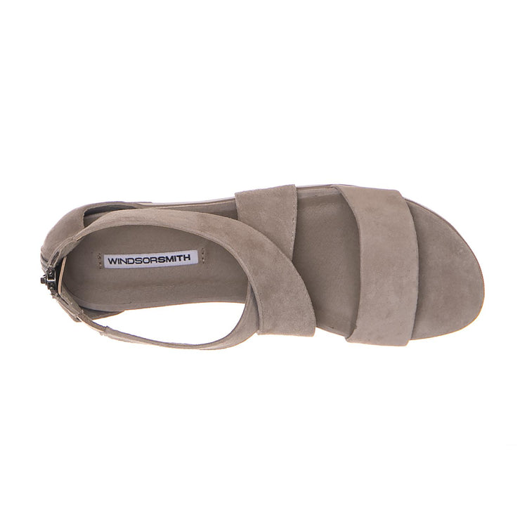 Juno Sandals - Taupe - Sandali Donna Grigio WSSJUNO-TRT  WINDSOR SMITH 