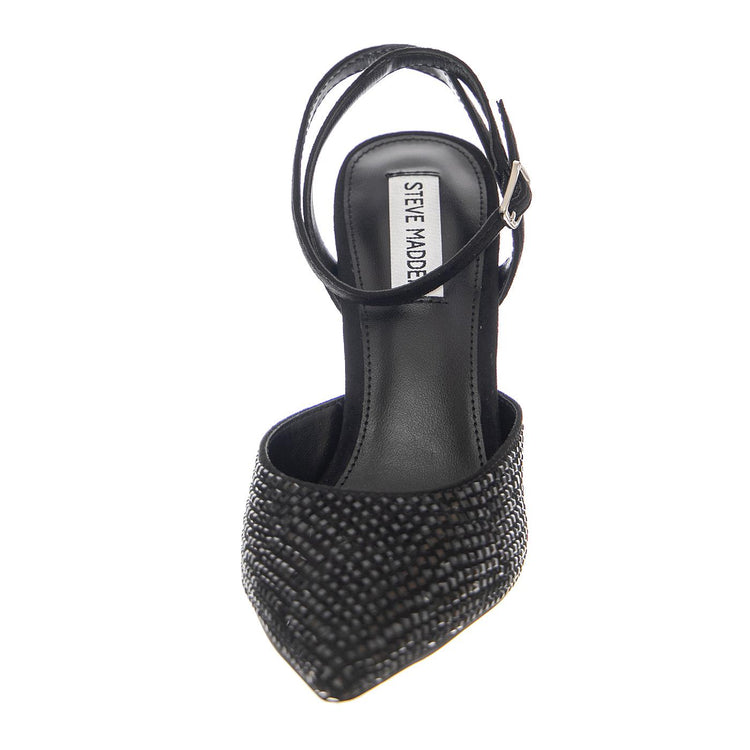 W' Alessi Black / Black Shoes - Scarpe Donna Nere SM-ALES07S1  STEVE MADDEN 