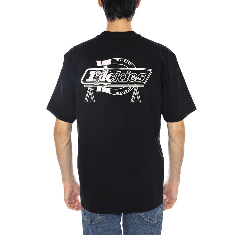 Statesville Tee SS Black - Maglietta Girocollo Uomo Nera DK0A87QPBLK1  DICKIES 