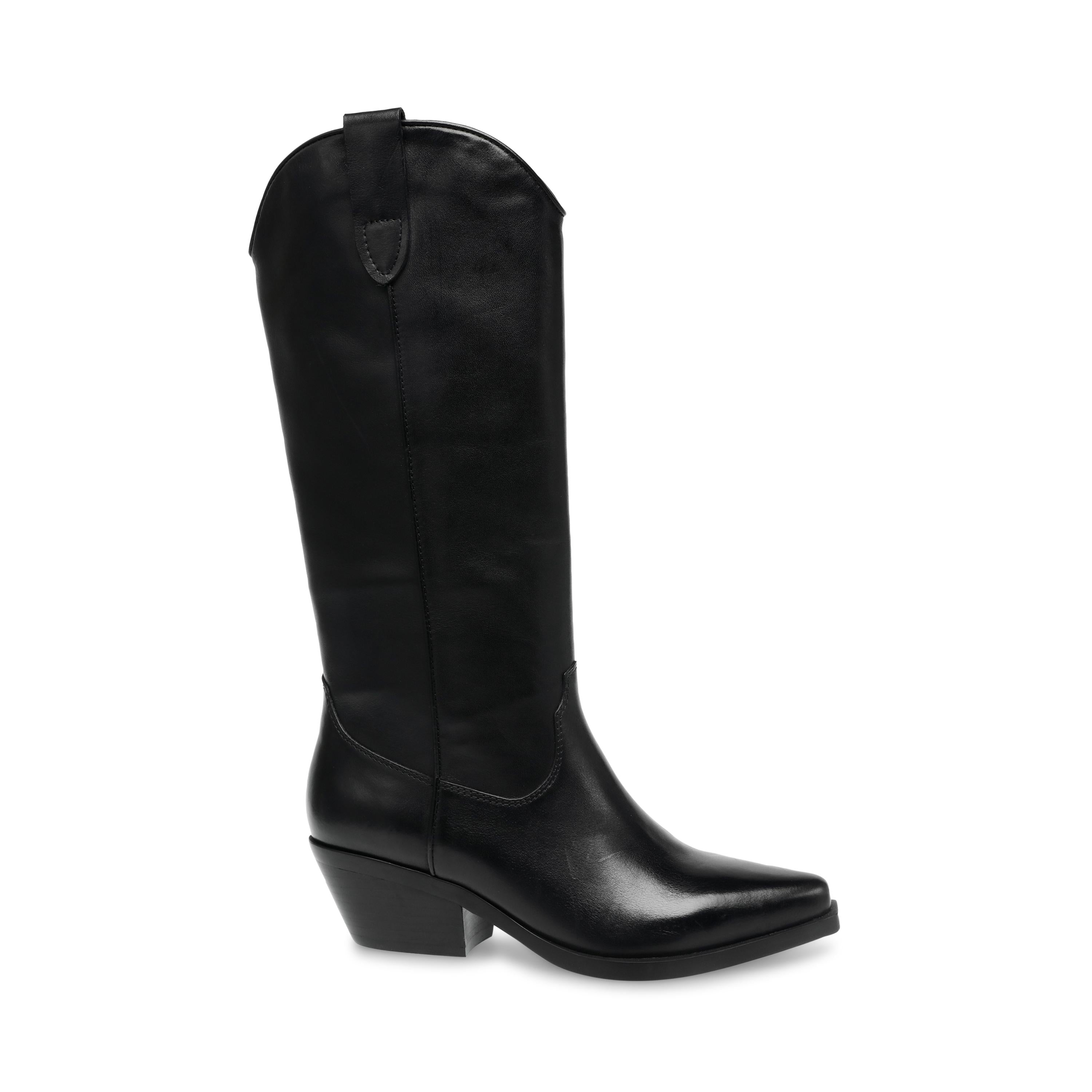 Westside Black Leat - Stivali Donna Neri SMSWESTSIDE-BLA  STEVE MADDEN 