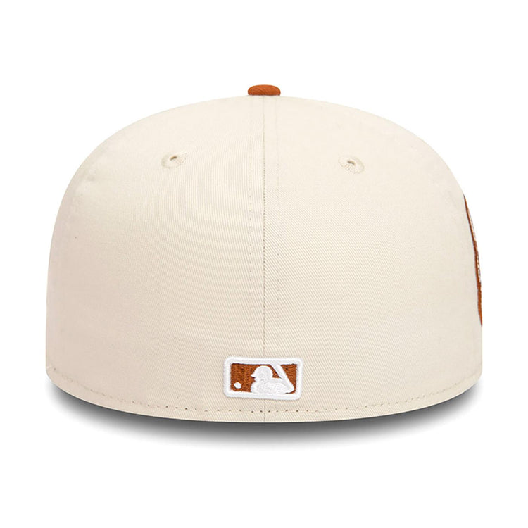 White Crown 59Fifty Pittsburgj Pirates Ivory / Brown - Cappellino con Visiera Multicolore 60435052  NEW ERA 