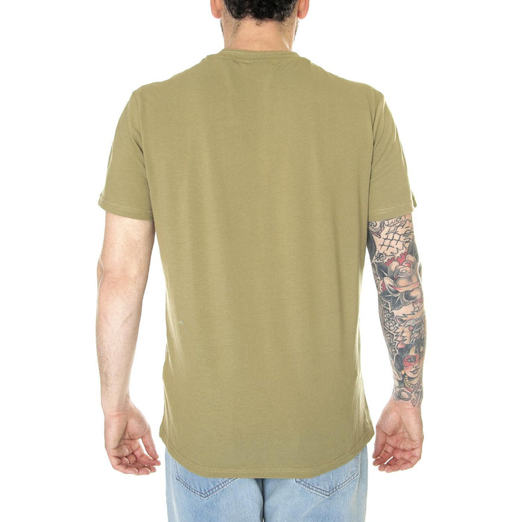Crest Tipped T-Shirt Seaweed - Maglietta Girocollo Uomo Verde TS1805V-W824  LYLE & SCOTT 