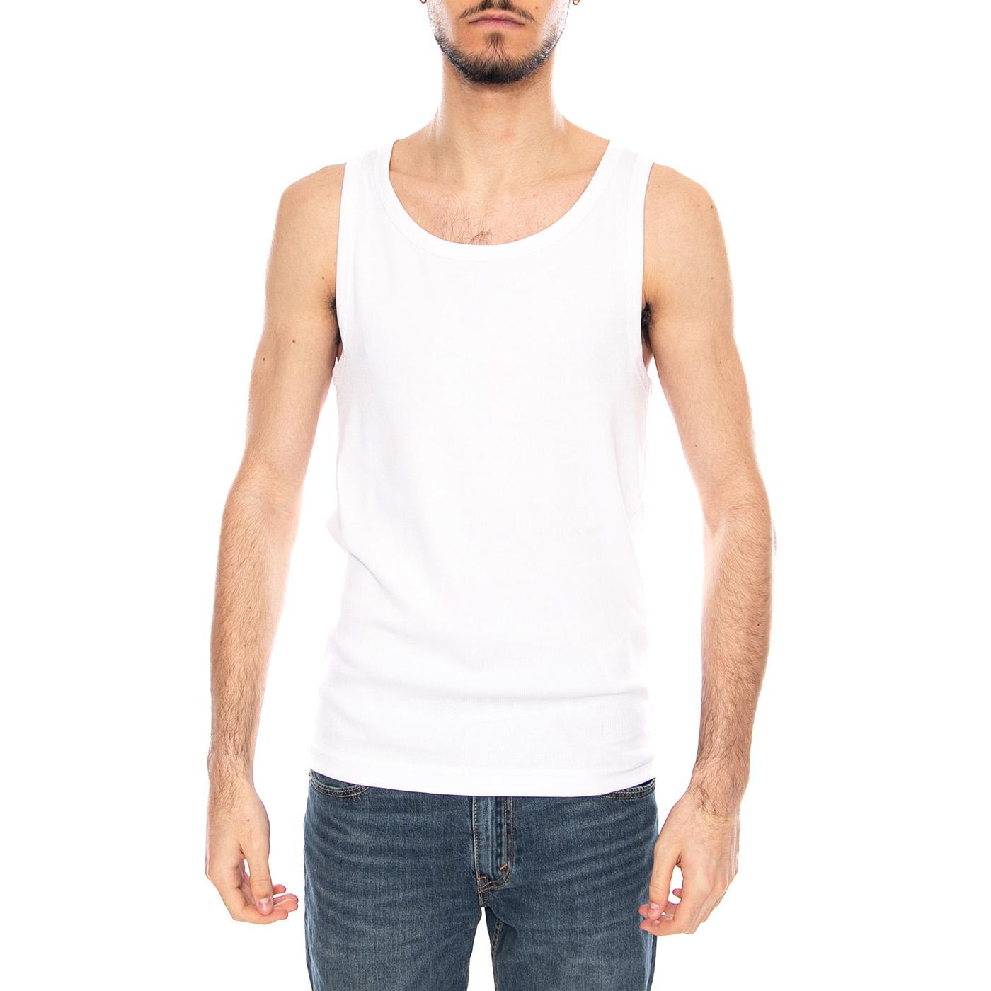 Tanner Reg SL Tank Top Noos White - Canotta Uomo Bianca 22030217 BRIGHT WHITE ONLY & SONS 