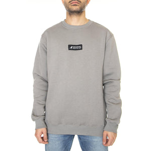 Essential Nikel - Felpa Girocollo Uomo Grigia KAF22UCNS101-130  KANGOL 