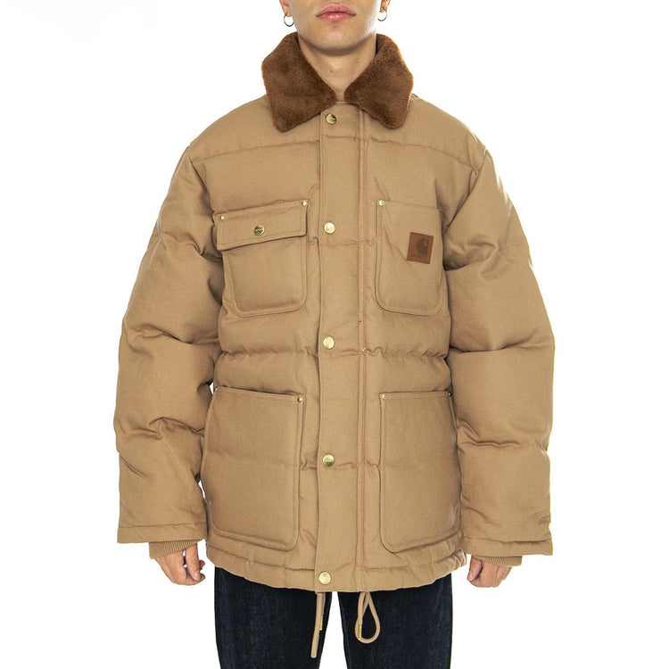 Rayley Jacket Peanut - Giacca Uomo Marrone I033893.2FSXX  CARHARTT WIP 