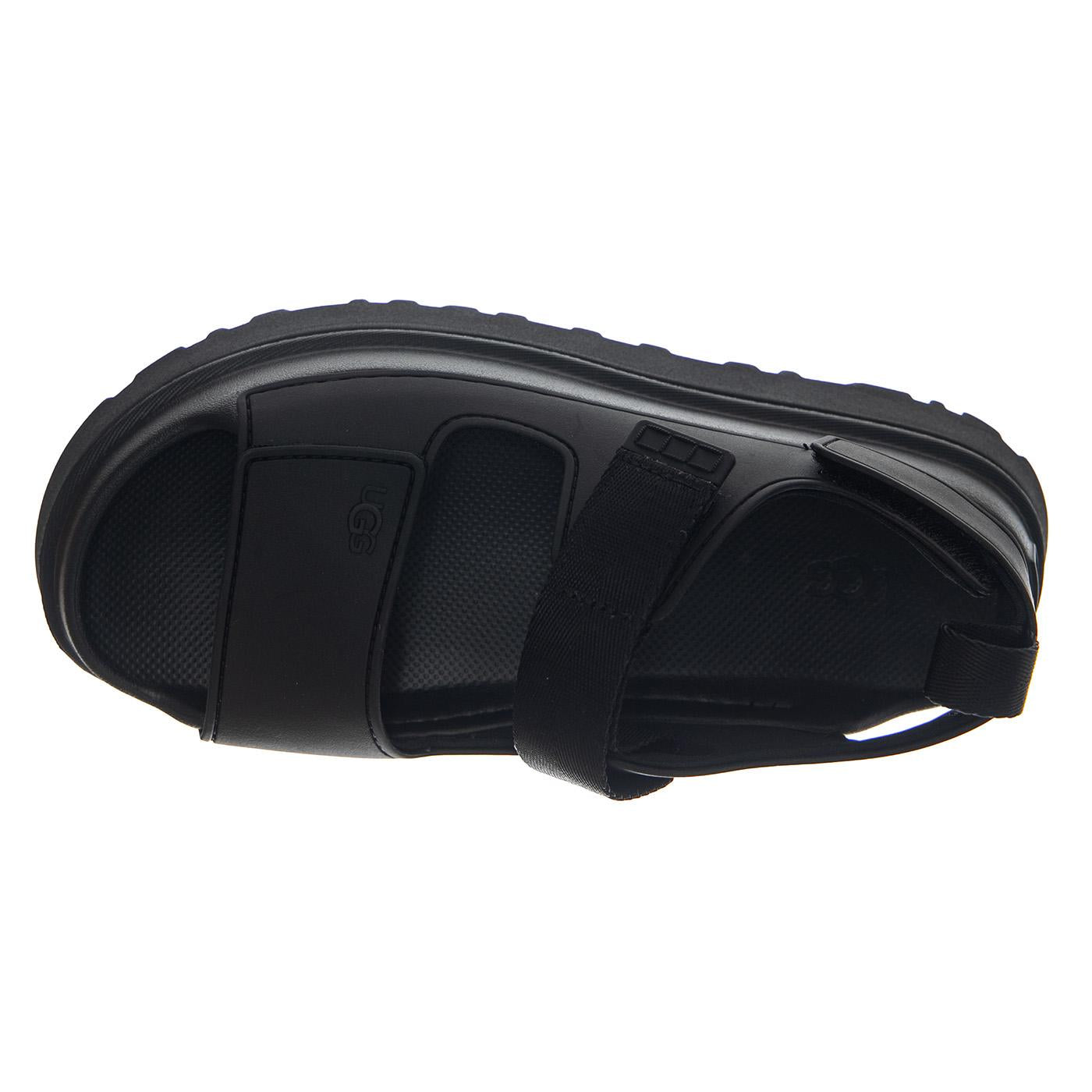 W GOLDENGLOW Black . Sandalo Nero Donna 1152685-BLK . UGG 