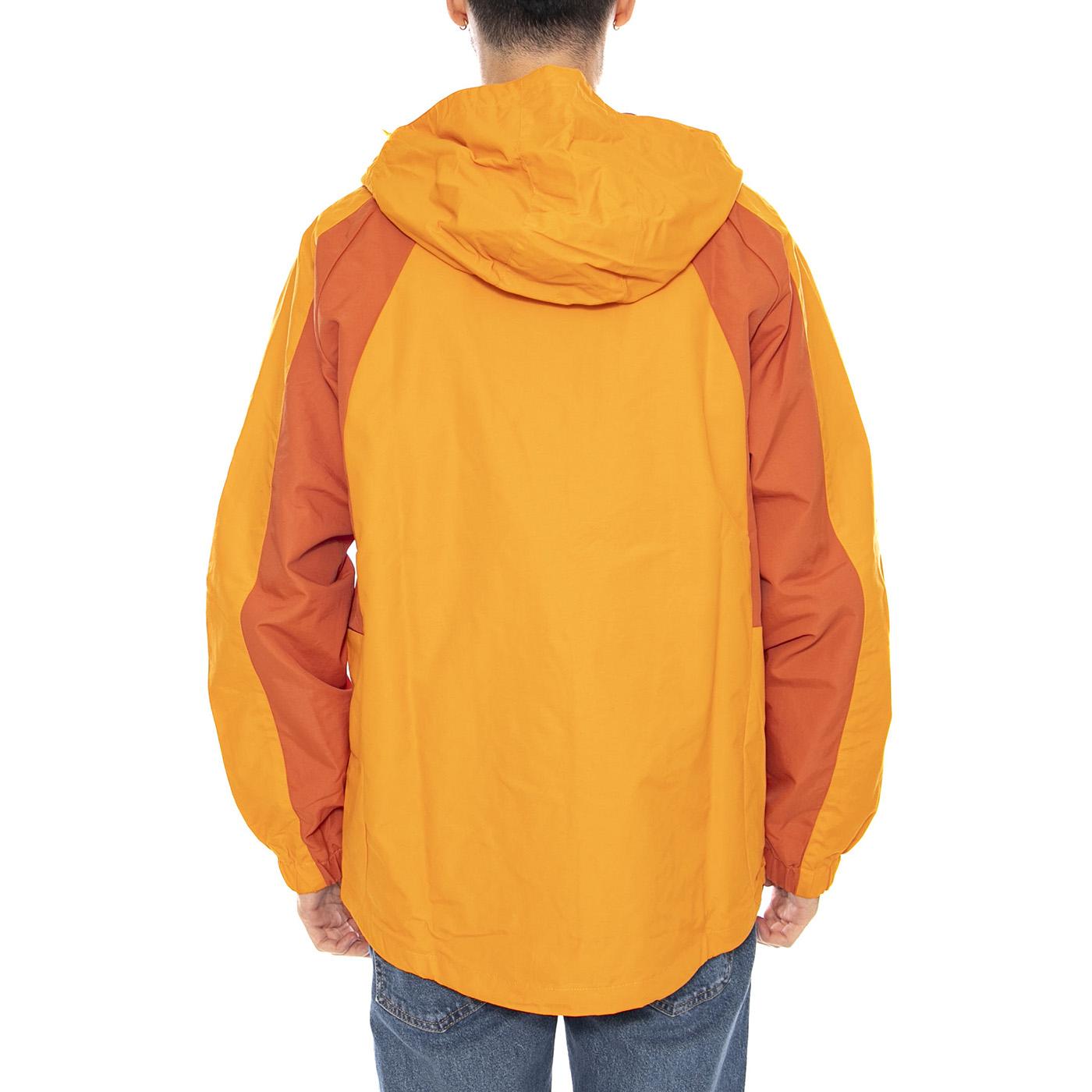 HUF Set Shell Jacket -- Giacca con Cappuccio Uomo Arancione JK00389 ORG HUF 