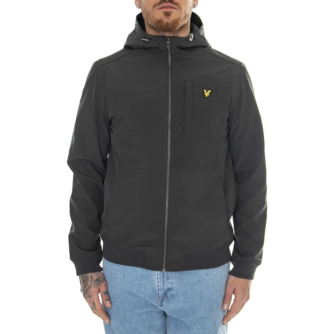Softshell Jacket Gunmetal - Giacca Uomo Verde JK1424VN-W635  LYLE & SCOTT 