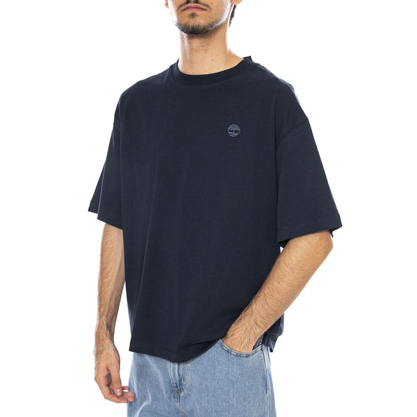 Gildan T-shirt Uomo Manica Corta Ultra Cotton 100% Cotone – Nero/Jadedome, Taglia M – Vestibilità Classica E Comfort