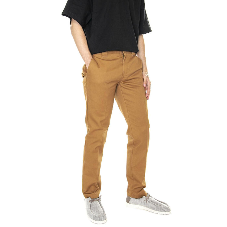 M' 872 Work Pant Rec Brown Duck - Pantaloni Uomo Marroni DK0A4XK8BD01  DICKIES 