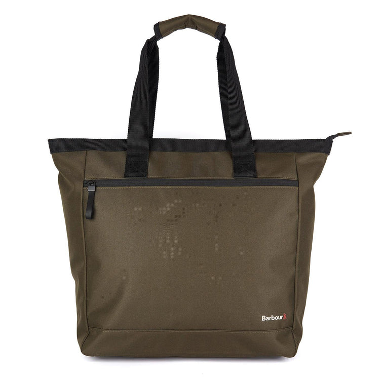 Arwin Canvas Tote Bag Olive Black - Borsa Verde / Nera UBA0668-OL11-SS23  BARBOUR 
