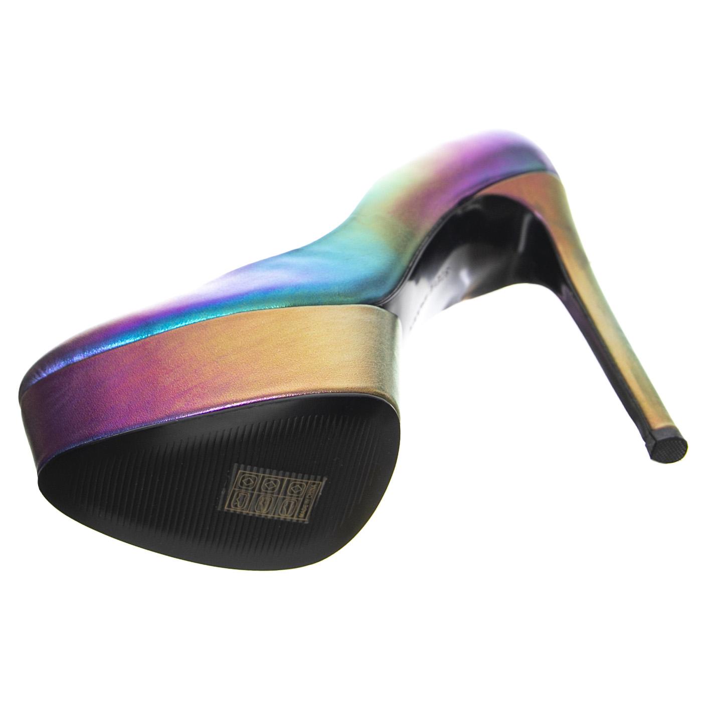 Brenna Blue Iridescent - Scarpe Décolleté Donna Blu / Multicolore SMSBRENNA-BLU  STEVE MADDEN 