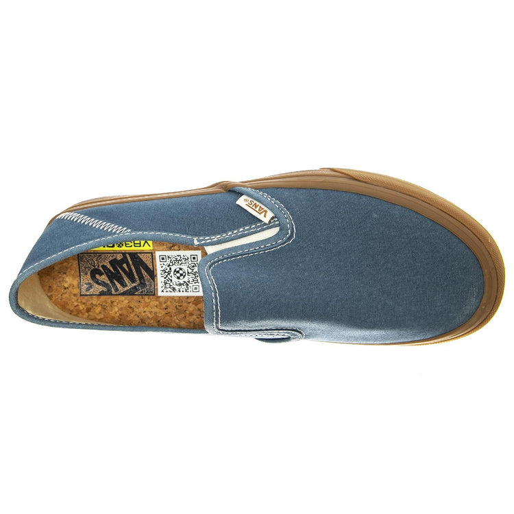 UA Slip-On VR3 SF Salt Wash Captains Blue - Scarpe Slip-On Profilo Basso Uomo Blu VN0A4BX8ZR81  VANS 