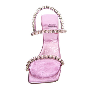 Saints Metallic Pink Pu - Sandali Donna Viola JCSJC-927-10-3-PIN  JEFFREY CAMPBELL 