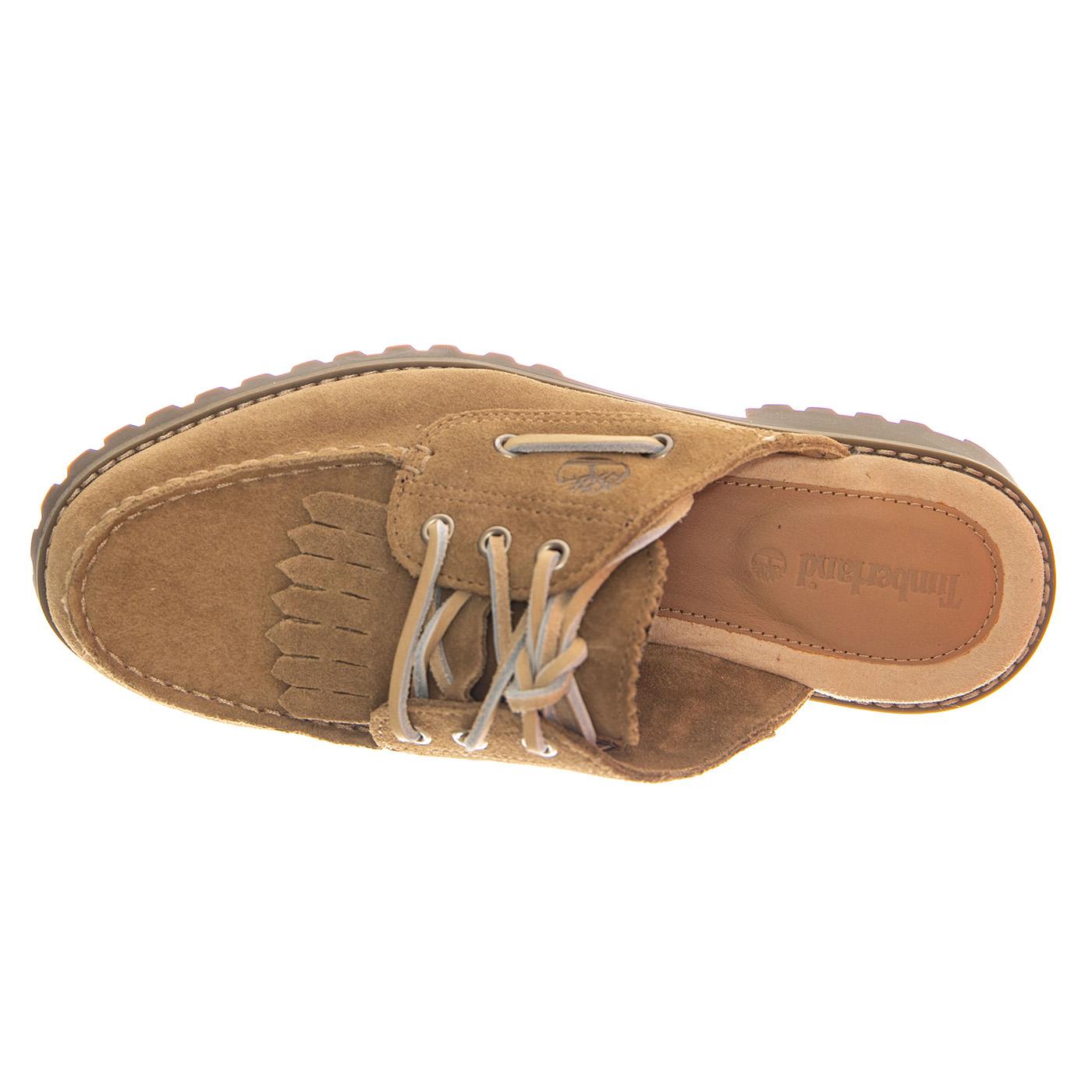 AUTH Mule Shoe MD Beige Suede - Sandali Donna Beige TB0A4198 EW11 TIMBERLAND 