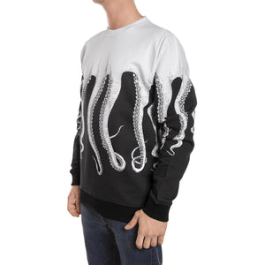 BLACK OCTOPUS CREWNECK ORIGINAL WHITE Esterno 76249_4  OCTOPUS 