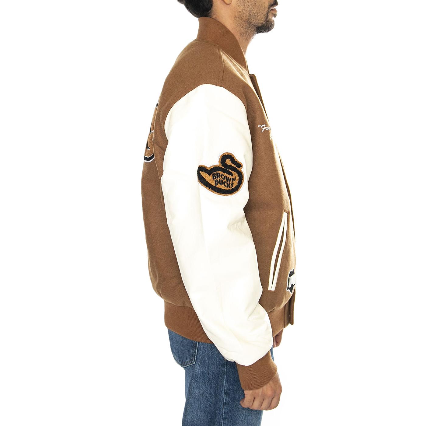 Brown Ducks Bomber Hamilton Brown / Wax - Giacca Uomo Multicolore I033855.1X4XX  CARHARTT WIP 