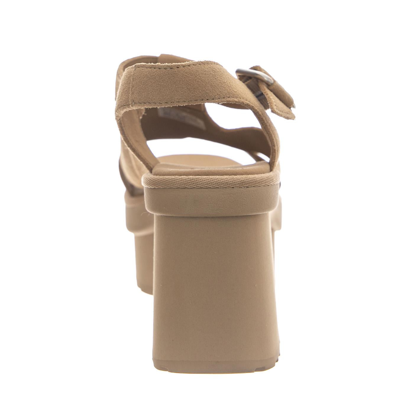 W NEW HEIGHTS PLATFORM T-STRAP MUSTARD SEED - Sandali Donna Beige W1167478-MDSD . UGG 
